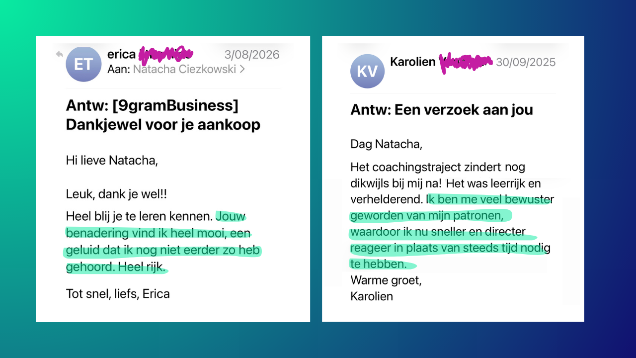 Echte e-mailreacties van Trance-Break-gebruikers